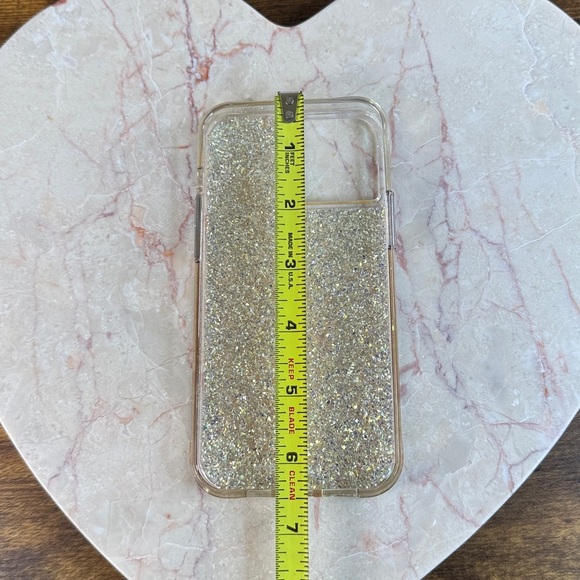 Case-Mate Sparkling Glitter Phone Case - Gold - Picture 3 of 6